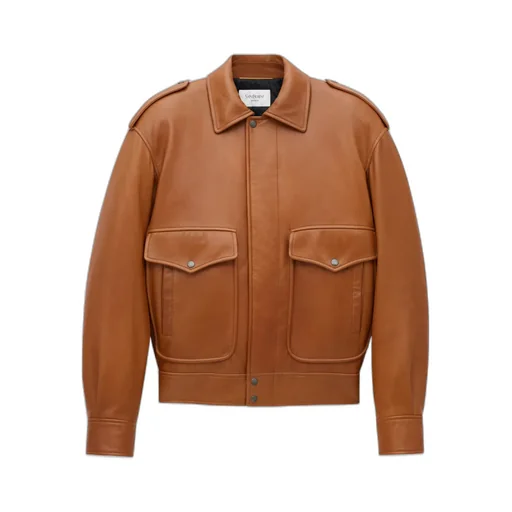 Saint Laurent Oversized Button Detailed Jacket