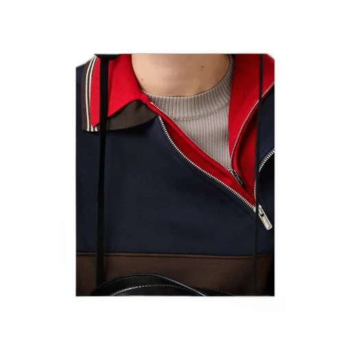 Miu Miu Two-Toned Polo Sweatshirt
