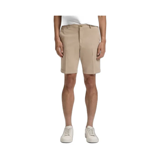 Cotton-Blend Gabardine Shorts