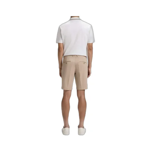 Cotton-Blend Gabardine Shorts