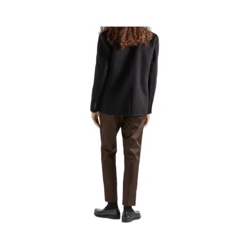 Single-Breasted Cashmere Jacket