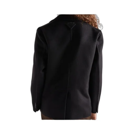 Single-Breasted Cashmere Jacket