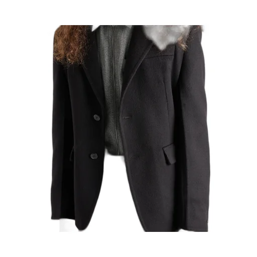 Single-Breasted Cashmere Jacket