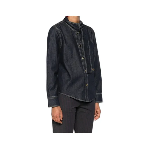 Patou Long-Sleeve Denim Shirt