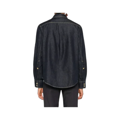 Patou Long-Sleeve Denim Shirt