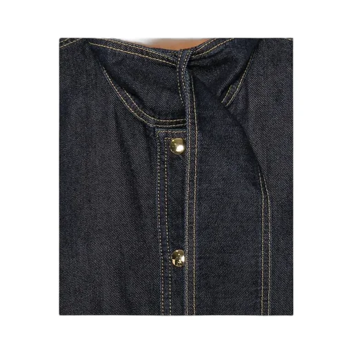Patou Long-Sleeve Denim Shirt