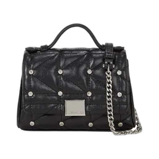 K/Kuilt Rhinestone-Embellished Cross Body Bag