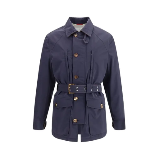 Belt-Waist Shirt Jacket