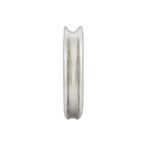 Groove Cuff In Metal