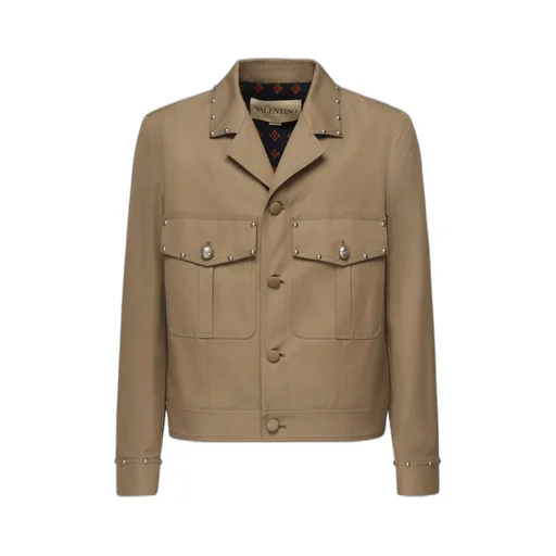 Studded Cotton Jacket
