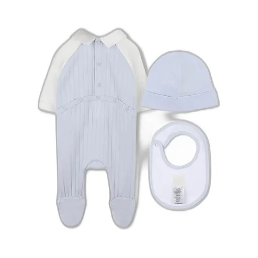 Long-Sleeved Three-Piece Bodysuit