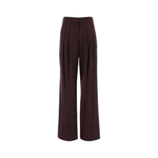 Pt Torino Pleated Wide-Leg Pants