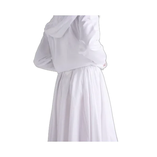 Reversible Cotton Jersey And Re-Nylon Circle Skirt