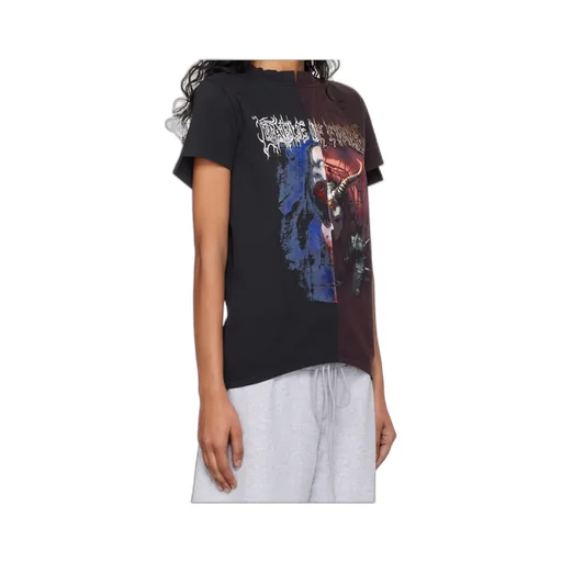 Cut-Up Fitted T-Shirt