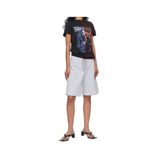 Cut-Up Fitted T-Shirt