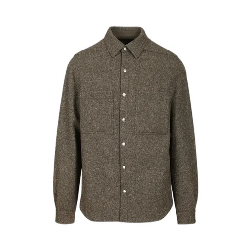Button-Fastening Patch-Pocket Shirt