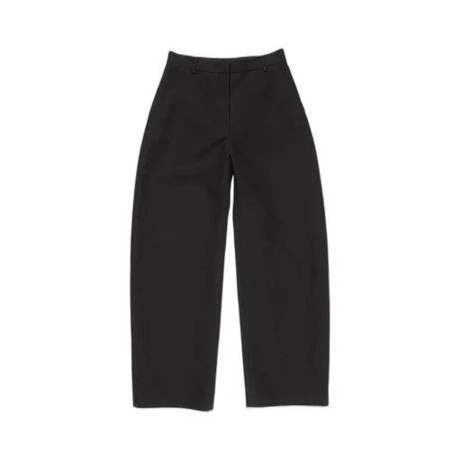 Pleated Wide-Leg Trousers