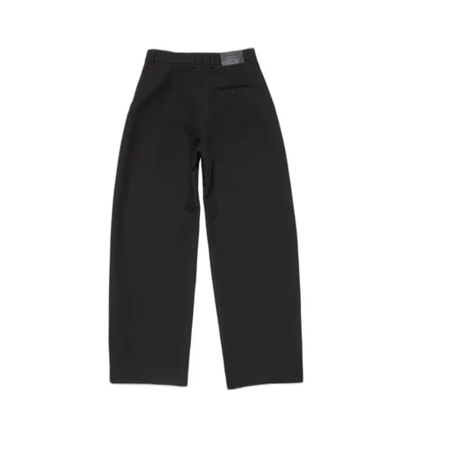 Pleated Wide-Leg Trousers