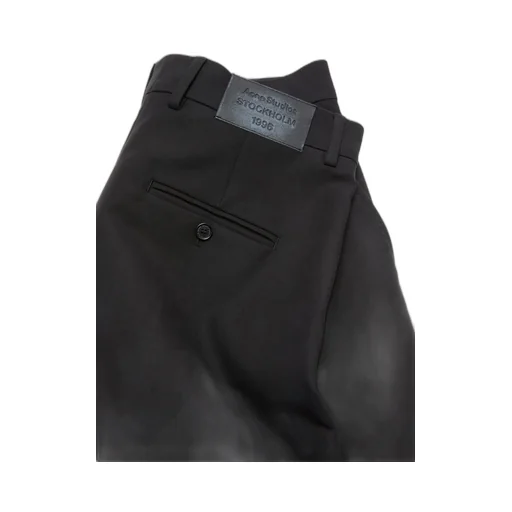 Pleated Wide-Leg Trousers
