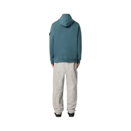 Stone Island Logo Patch Drawstring Hoodie