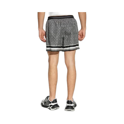 Dolce & Gabbana Printed Twill Shorts