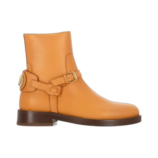 Round-Toed Ankle Boots