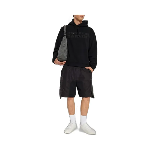 Logo-Print Cotton Hoodie