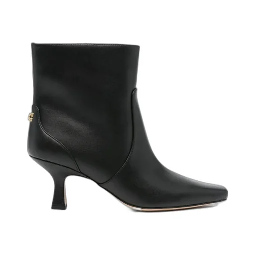 75Mm Leather Heeled Boots