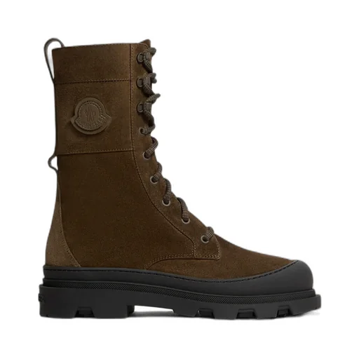 Moncler Vera High-Top Laced Boots