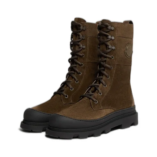 Moncler Vera High-Top Laced Boots