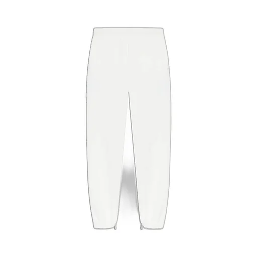 Elasticated-Cuff Track Pants