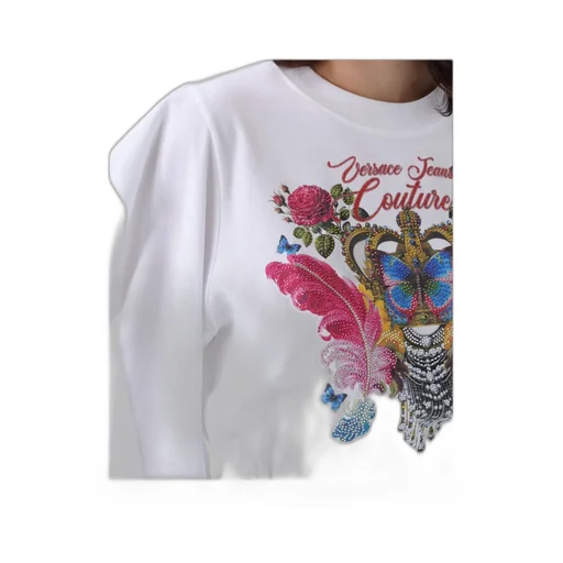 Printed Belted Blouse