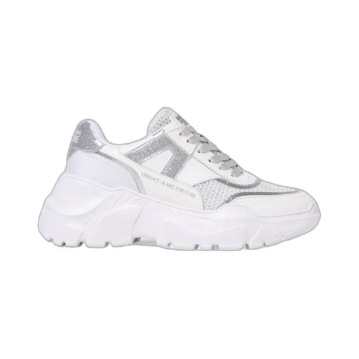 Glitter-Panelled Chunky Trainers
