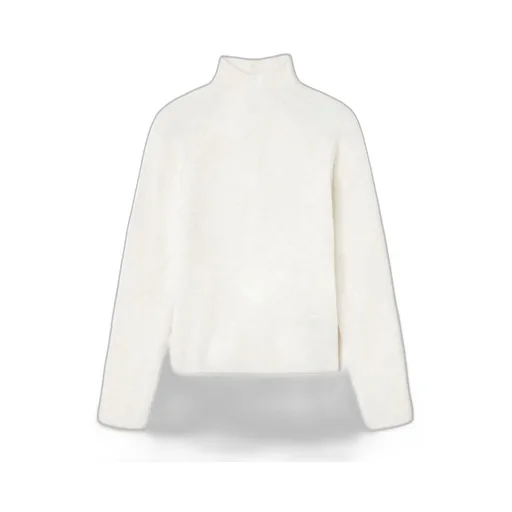 Ganni Flower Jacquard High Neck Jumper
