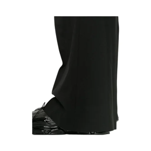 Pleated-Front Straight-Leg Trousers