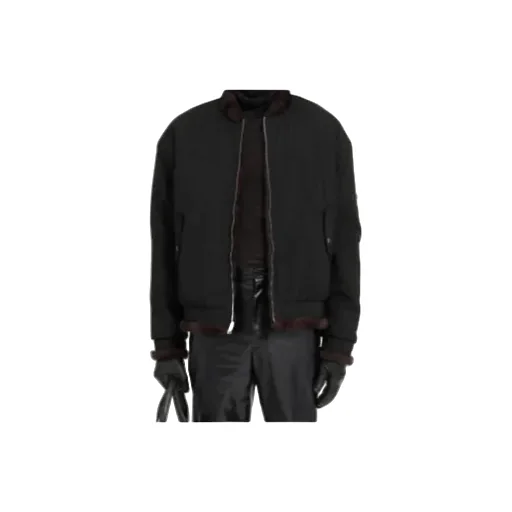 Mm6 Maison Margiela Zip-Up Bomber Jacket