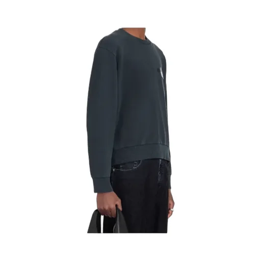 Mm6 Maison Margiela Logo Patch Crewneck Sweatshirt