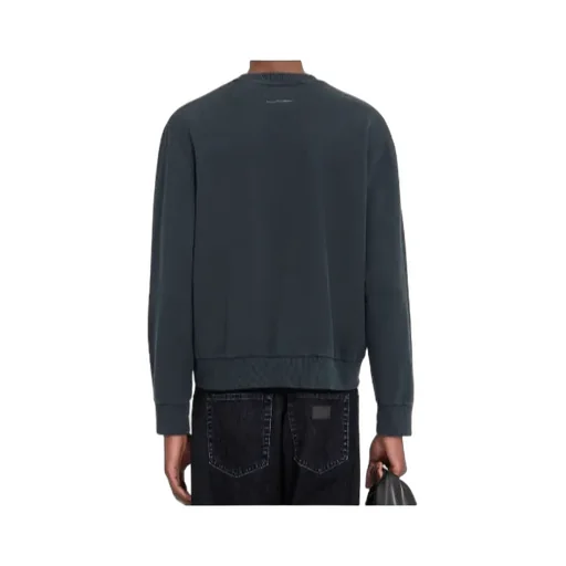Mm6 Maison Margiela Logo Patch Crewneck Sweatshirt