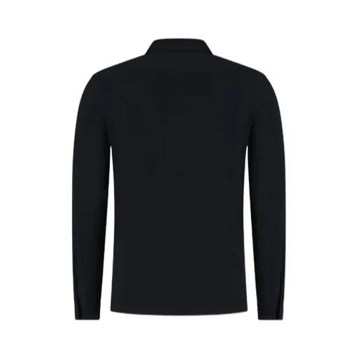 Long-Sleeved Polo Shirt