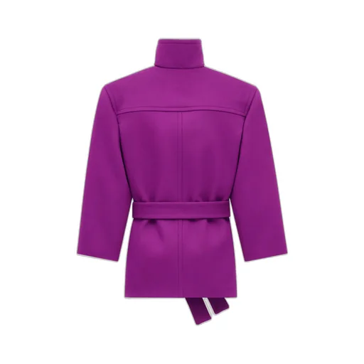 Saint Laurent Boxy Belted Coat