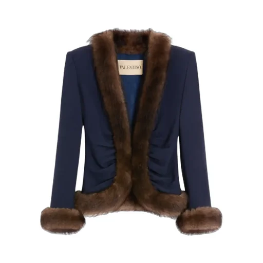 Wool Crepe Jacket