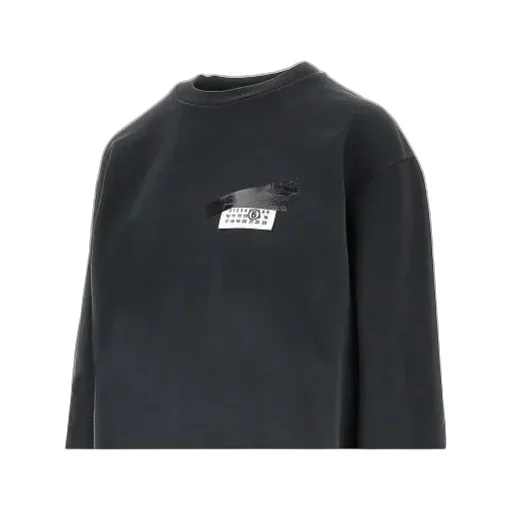 Mm6 Maison Margiela Numeric Signature Label Crewneck Sweatshirt