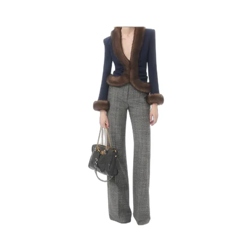 Wool Crepe Jacket