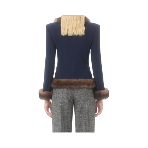 Wool Crepe Jacket