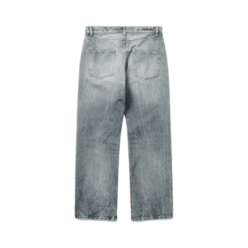 1989 Studio Distressed Wide-Leg Jeans