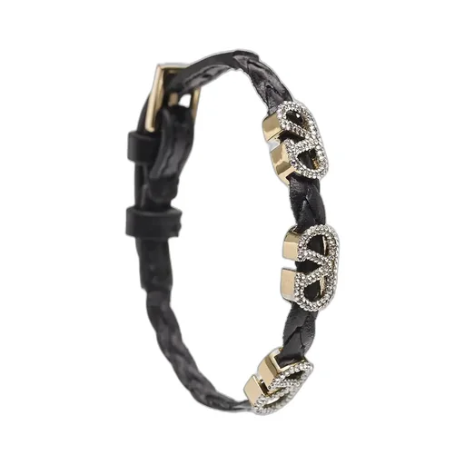 V Logo Bracelet