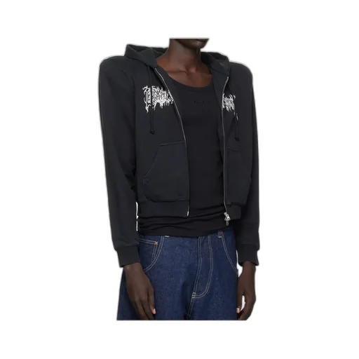 Logo Extreme Shoulder Hoodie