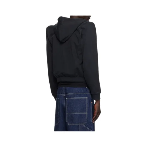 Logo Extreme Shoulder Hoodie