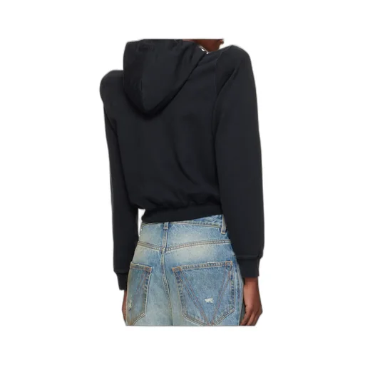 Logo Extreme Shoulder Hoodie
