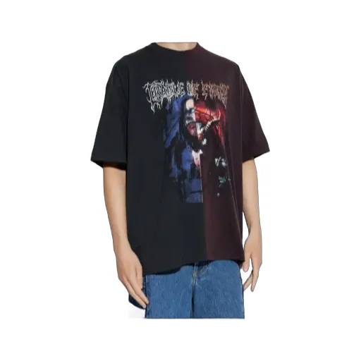 Vetements Graphic Printed Crewneck T-Shirt